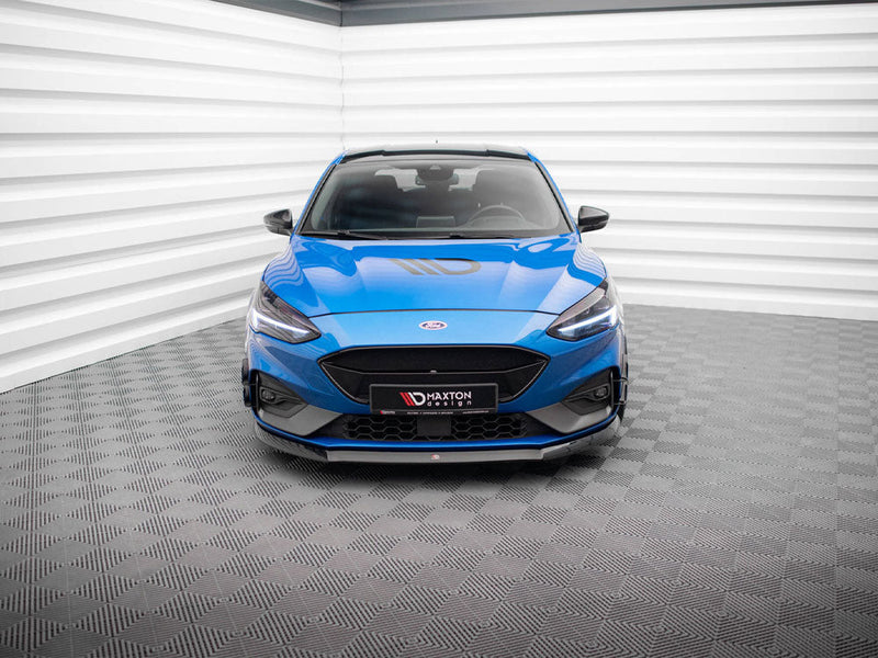 Maxton Design - FRONT SPLITTER V.8 FORD FOCUS ST / ST-LINE MK4