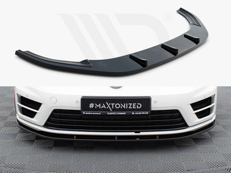 Maxton Design - VW Golf R MK 7 (2013-2016) Front Splitter
