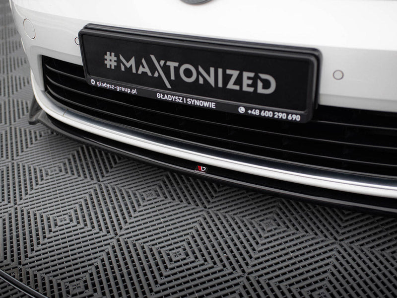 Maxton Design - Front Splitter V.2 VW Golf R / R-Line Mk7
