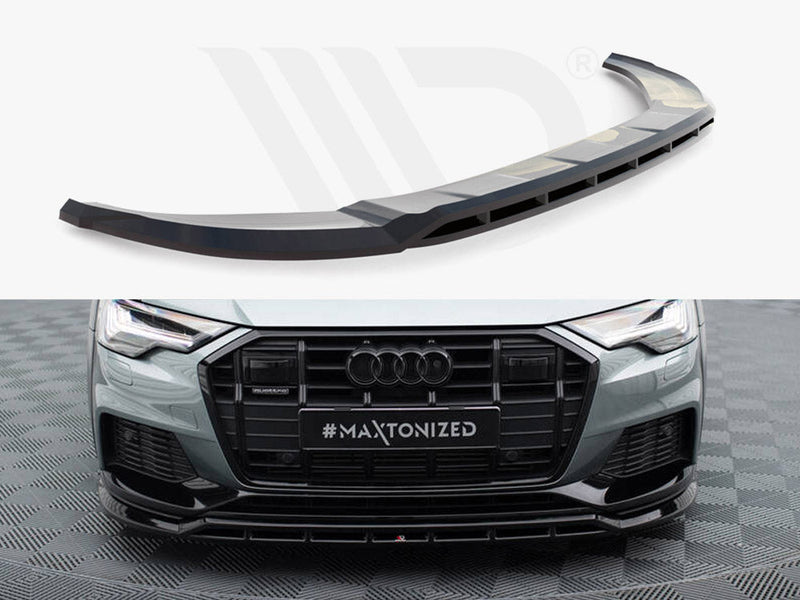 Maxton Design - FRONT SPLITTER AUDI A6 ALLROAD C8