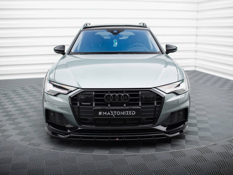 Maxton Design - FRONT SPLITTER AUDI A6 ALLROAD C8