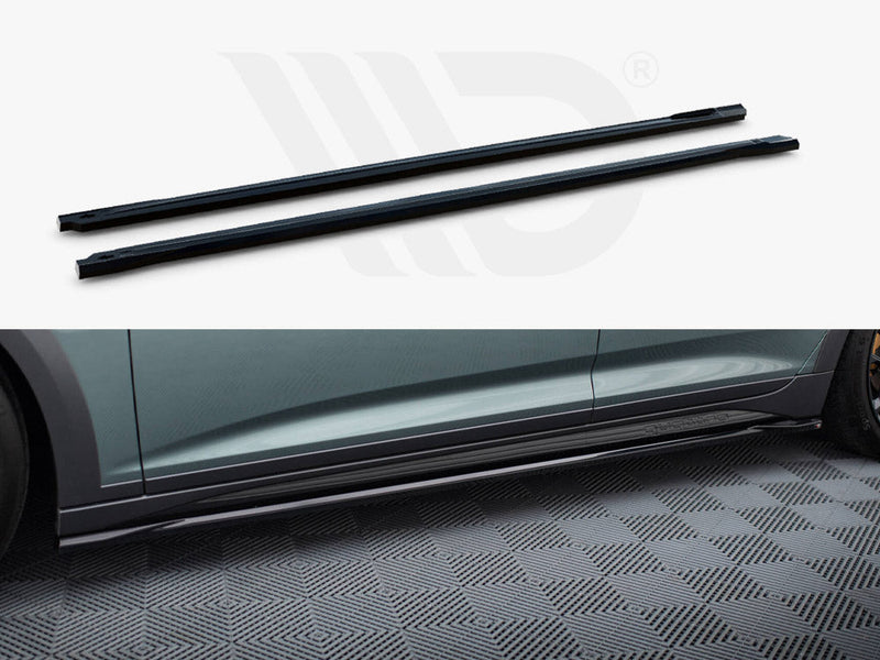 Maxton Design - SIDE SKIRTS DIFFUSERS AUDI A6 ALLROAD C8