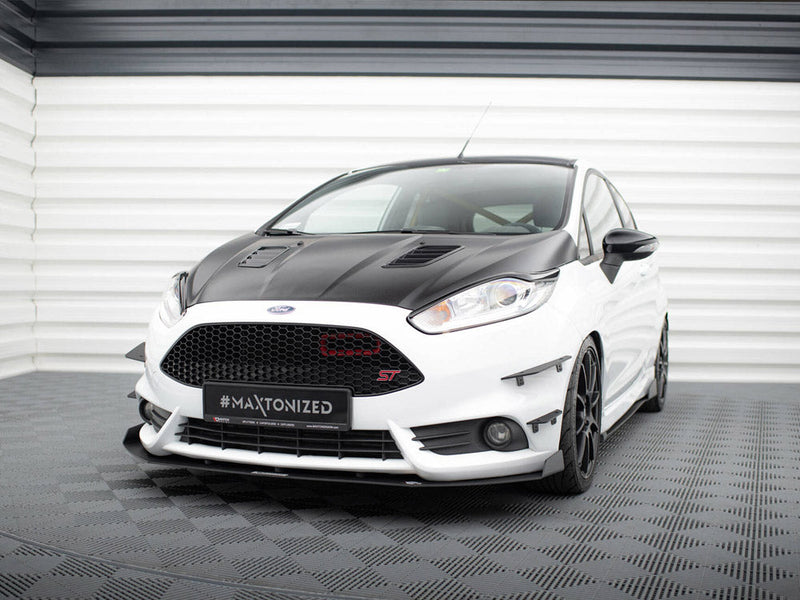 Maxton Design - Front Racing Splitter V.3 Ford Fiesta MK7 ST Facelift (2013-2017)