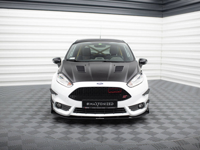Maxton Design - Front Racing Splitter V.3 Ford Fiesta MK7 ST Facelift (2013-2017)