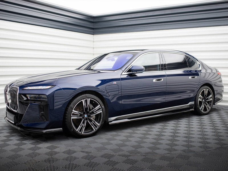 Maxton Design - SIDE SKIRTS DIFFUSERS BMW 750E M-PACK G70