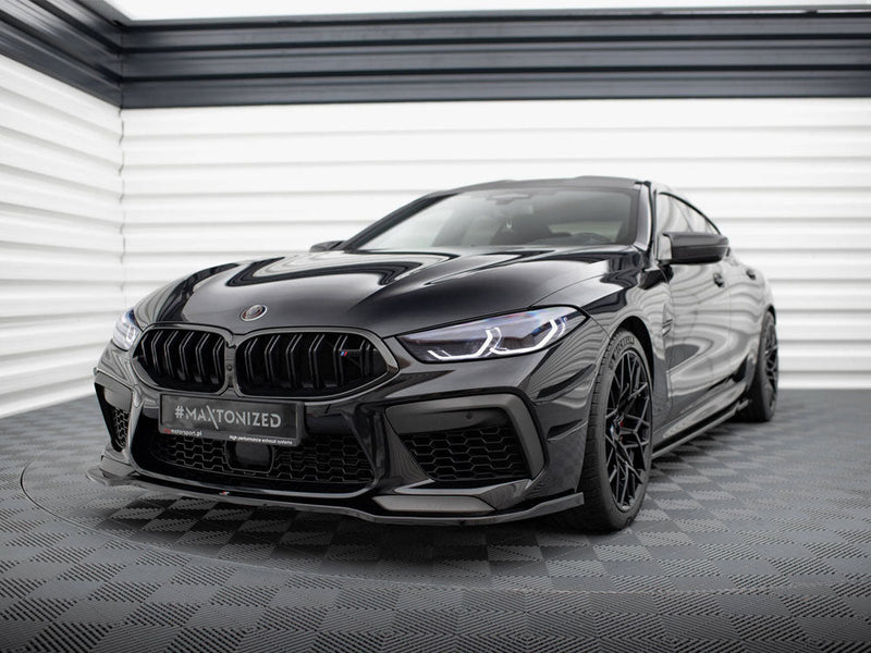 Maxton Design - Front Splitter V.2 BMW M8 Gran Coupe F93 / Coupe F92