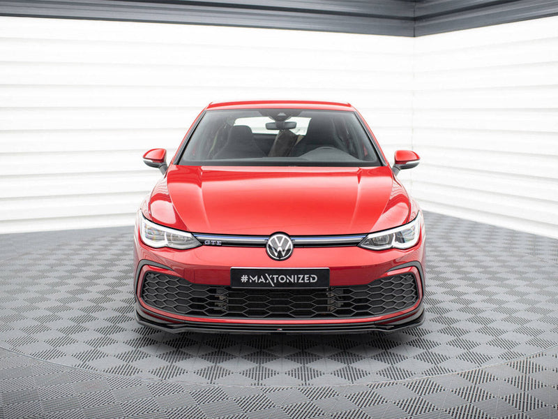 Maxton Design - FRONT SPLITTER V.4 VOLKSWAGEN GOLF GTI / GTE / R-LINE MK8