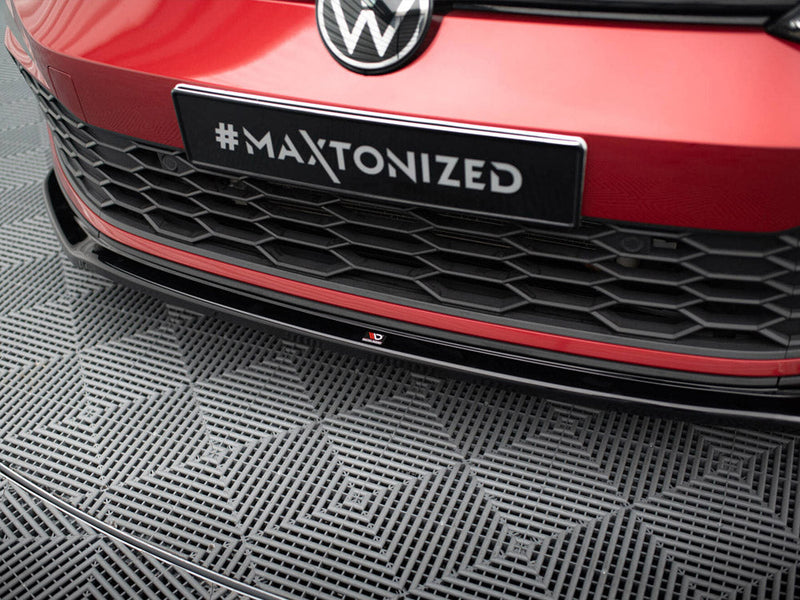 Maxton Design - FRONT SPLITTER V.4 VOLKSWAGEN GOLF GTI / GTE / R-LINE MK8