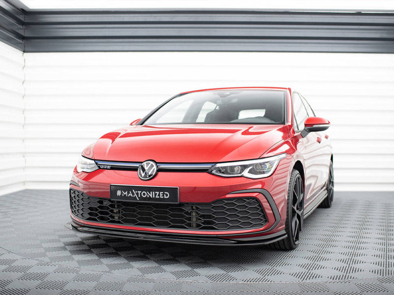 Maxton Design - FRONT SPLITTER V.5 VOLKSWAGEN GOLF GTI / GTE / R-LINE MK8