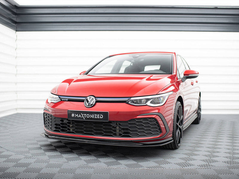 Maxton Design - FRONT SPLITTER V.6 VOLKSWAGEN GOLF GTI / GTE / R-LINE MK8