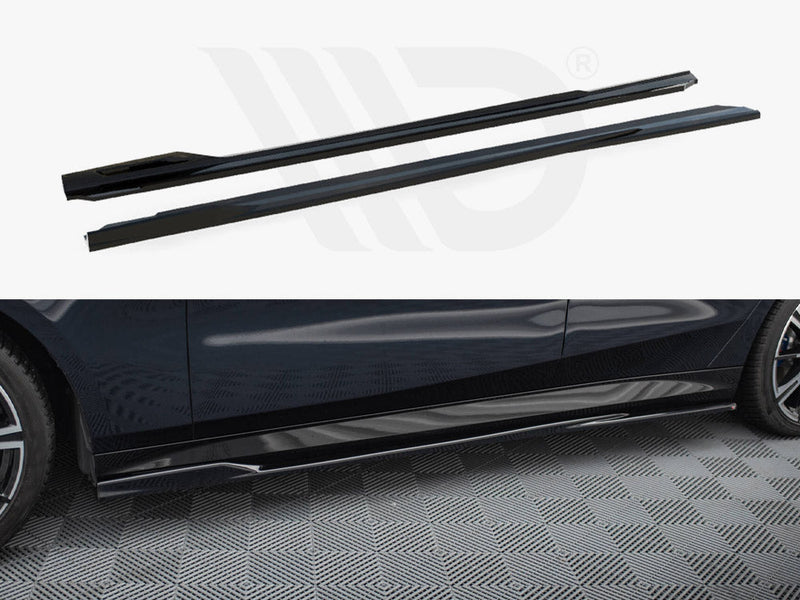 Maxton Design - SIDE SKIRTS DIFFUSERS V.2 BMW 5 M-PACK G60
