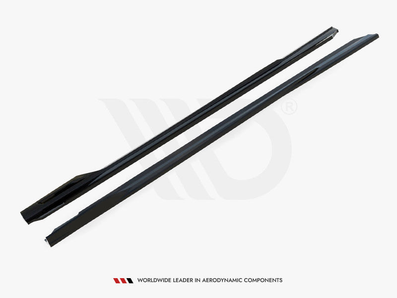 Maxton Design - SIDE SKIRTS DIFFUSERS V.2 BMW 5 M-PACK G60