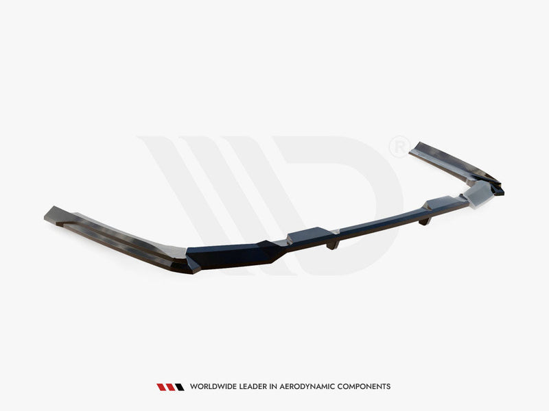 Maxton Design - Rear Splitter (with Vertical Bars) V.1 BMW 5 / i5 M-Pack Sedan / Touring G60 / G61
