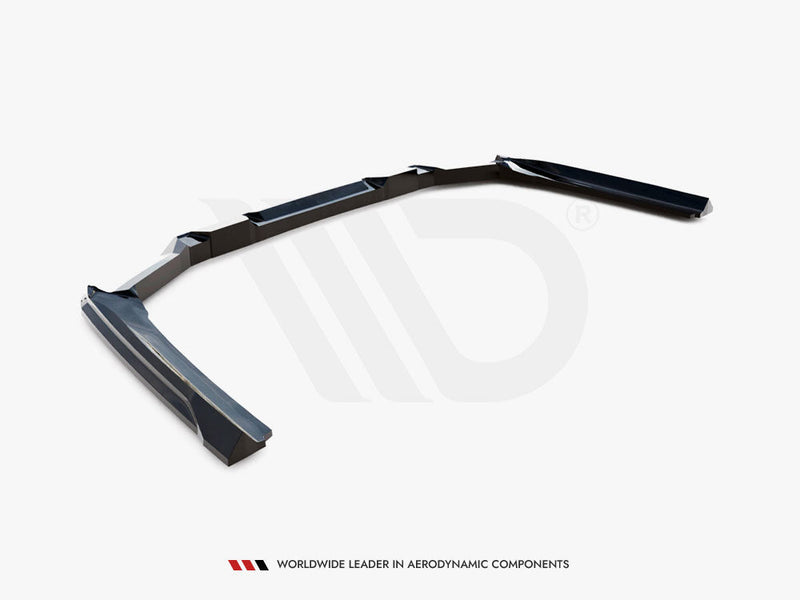 Maxton Design - Rear Splitter (with Vertical Bars) V.1 BMW 5 / i5 M-Pack Sedan / Touring G60 / G61