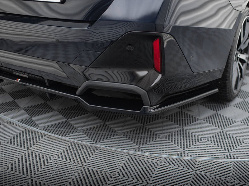 Maxton Design - Rear Splitter (with Vertical Bars) V.2 BMW 5 / i5 M-Pack Sedan / Touring G60 / G61