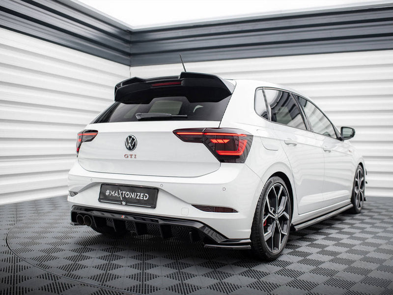 Maxton Design - REAR SIDE SPLITTERS VOLKSWAGEN POLO GTI MK6 FACELIFT