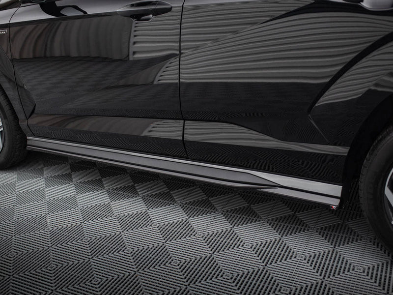 Maxton Design - SIDE SKIRTS DIFFUSERS HYUNDAI KONA N-LINE MK2