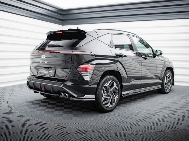 Maxton Design - REAR SPLITTER (VERTICAL BARS) HYUNDAI KONA N-LINE MK2