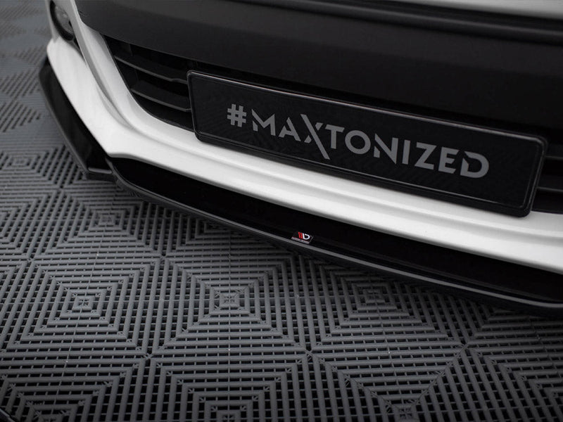 Maxton Design - FRONT SPLITTER V.1 + FLAPS SUBARU BRZ
