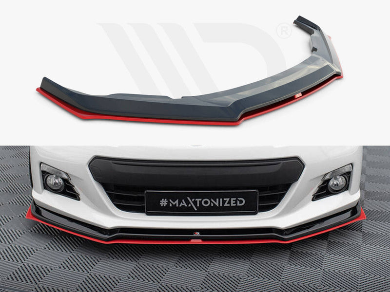 Maxton Design - FRONT SPLITTER V.3 SUBARU BRZ