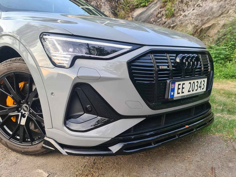 Maxton Design - FRONT SPLITTER AUDI E-TRON S-LINE