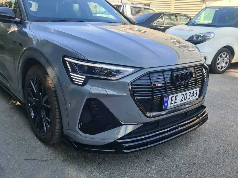 Maxton Design - FRONT SPLITTER AUDI E-TRON S-LINE