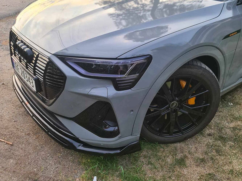 Maxton Design - FRONT SPLITTER AUDI E-TRON S-LINE