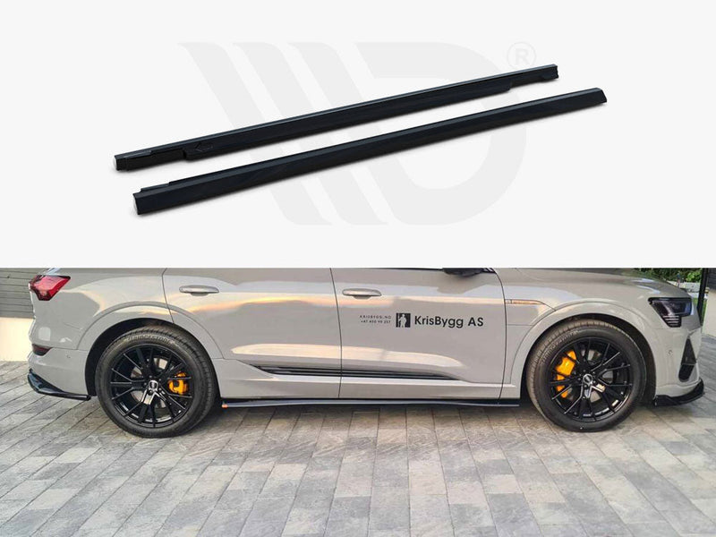 Maxton Design - SIDE SKIRTS DIFFUSERS AUDI E-TRON S-LINE
