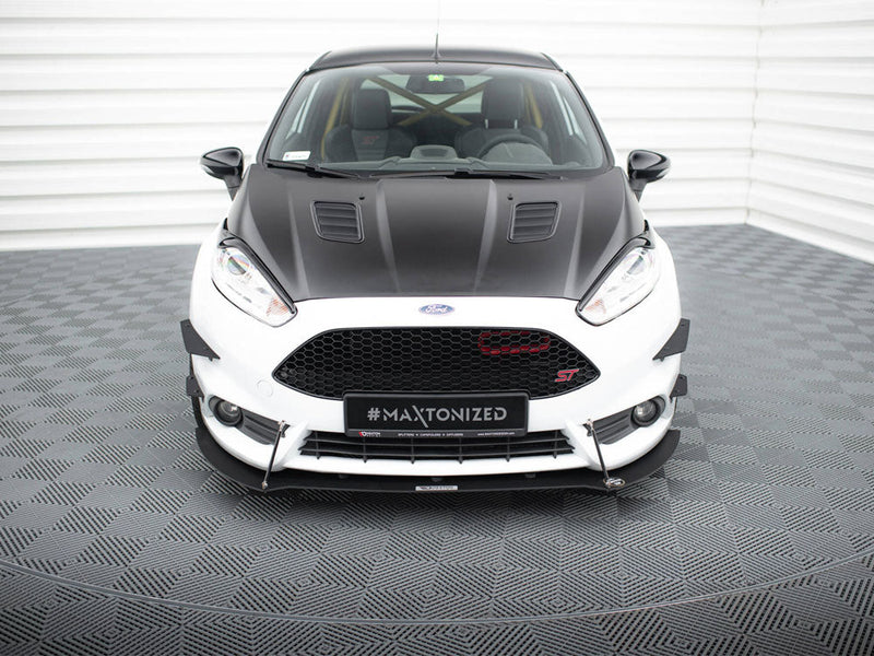 Maxton Design - Front racing splitter Fiesta MK7 ST Facelift