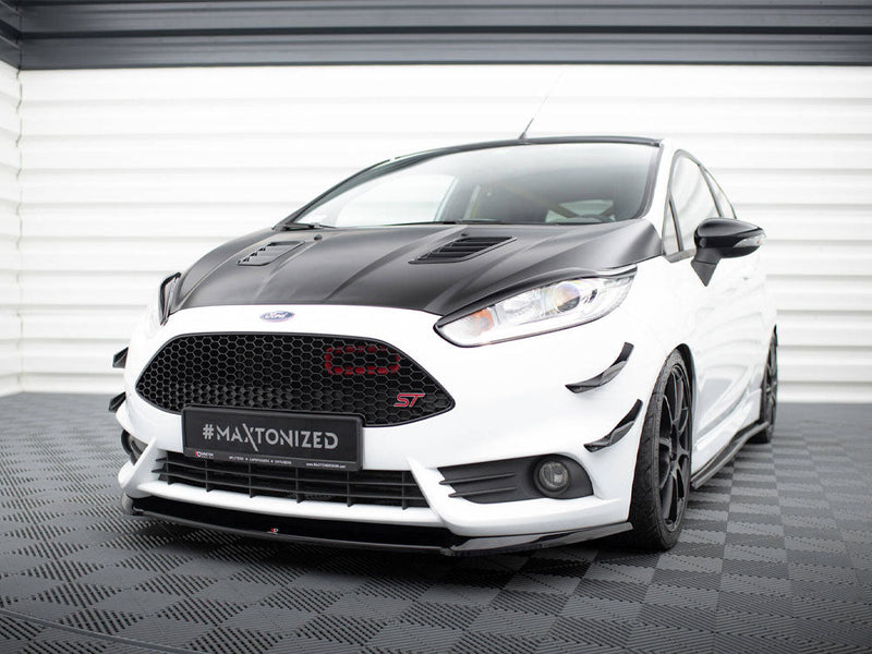 Maxton Design - FRONT SPLITTER (CUPRA) FIESTA MK7 ST FACELIFT 2013-UP
