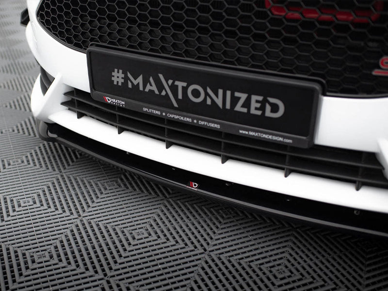 Maxton Design - FRONT SPLITTER (CUPRA) FIESTA MK7 ST FACELIFT 2013-UP