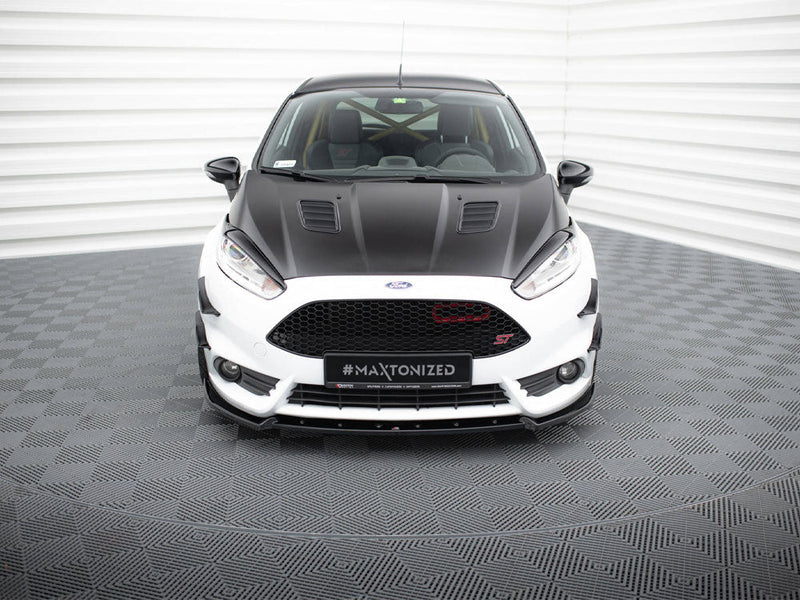 Maxton Design - Front Splitter V.4 Ford Fiesta ST Mk7 Facelift