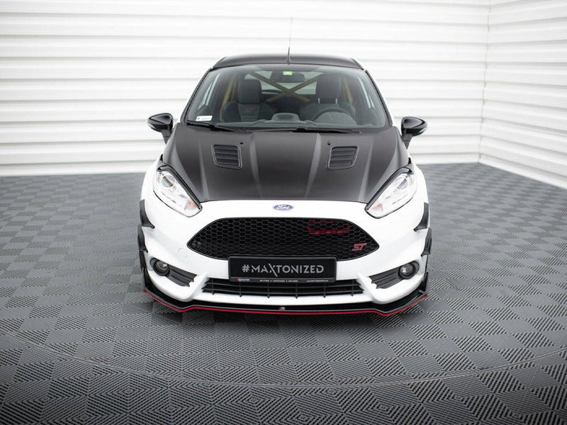 Maxton Design - Front Splitter V.5 Ford Fiesta ST Mk7 Facelift