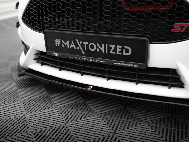 Maxton Design - Front Splitter V.5 Ford Fiesta ST Mk7 Facelift