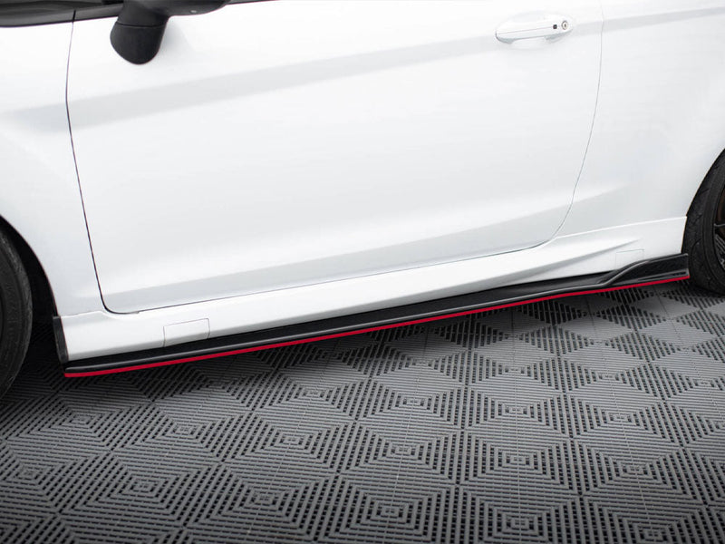 Maxton Design - Side Skirts Diffusers V.3 Ford Fiesta ST / ST-Line Mk7 / Mk7 FL