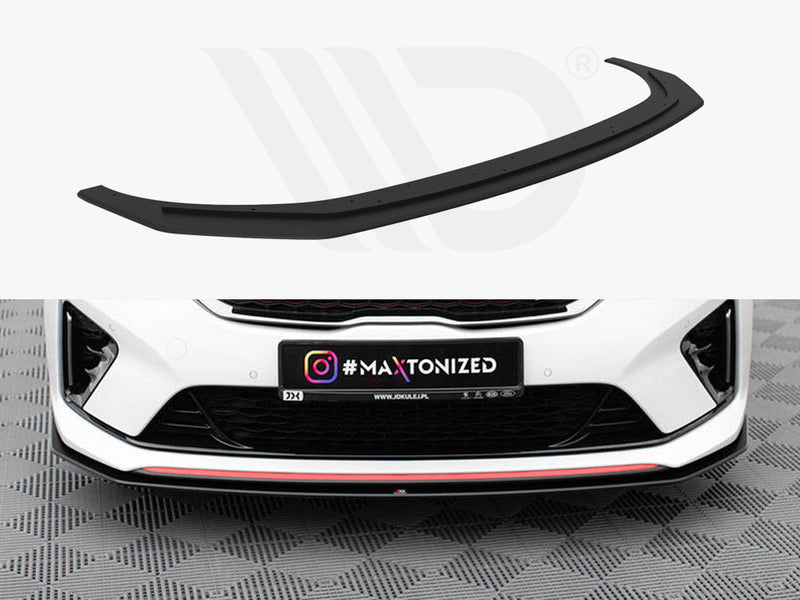 Maxton Design - STREET PRO FRONT SPLITTER KIA CEED GT MK3 / PROCEED MK1
