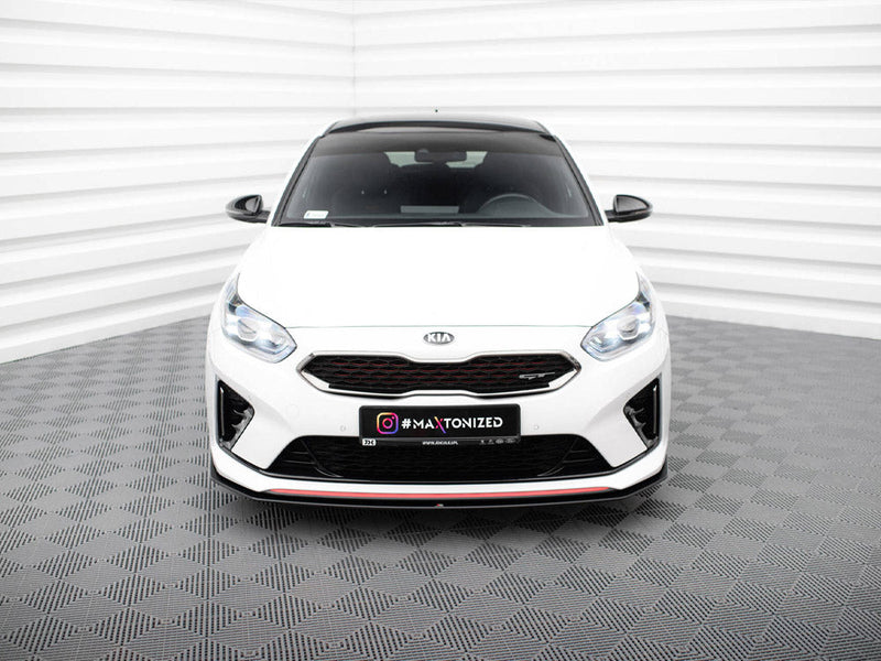 Maxton Design - STREET PRO FRONT SPLITTER KIA CEED GT MK3 / PROCEED MK1