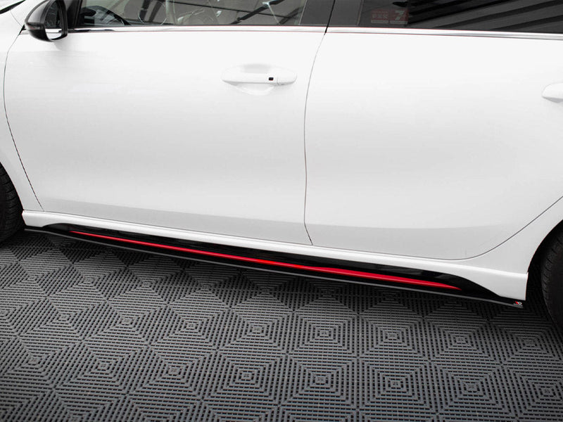 Maxton Design - STREET PRO SIDE SKIRTS DIFFUSERS KIA CEED GT MK3 / PROCEED MK1