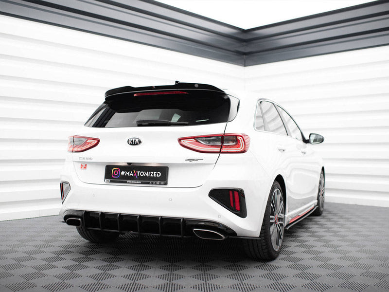 Maxton Design - STREET PRO REAR SIDE SPLITTERS KIA CEED GT MK3
