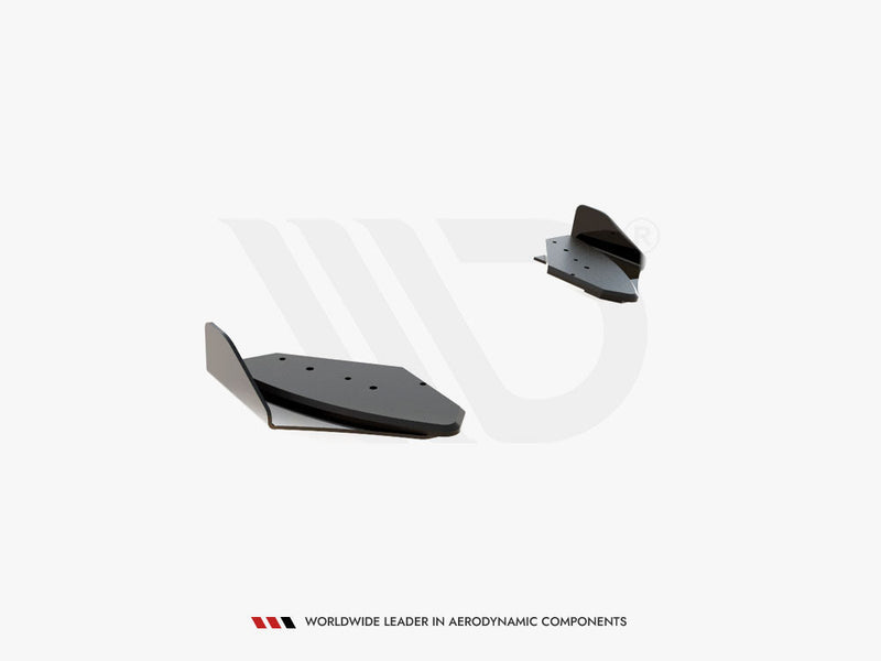 Maxton Design - Street PRO Rear Side Splitters + Flaps VW Golf GTI Mk6