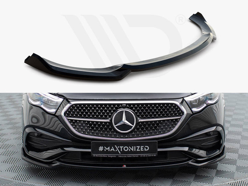 Maxton Design - FRONT SPLITTER V.1 MERCEDES-BENZ E AMG-LINE W214