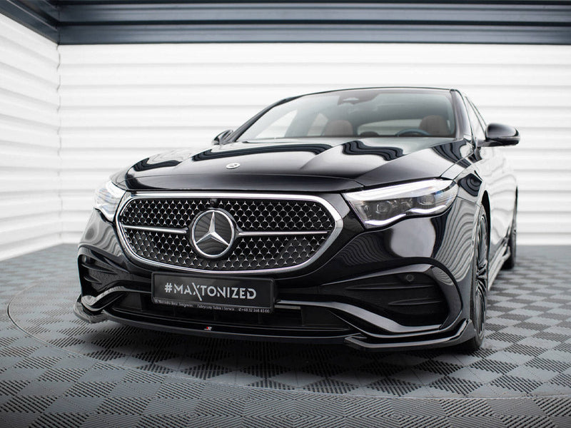 Maxton Design - FRONT SPLITTER V.1 MERCEDES-BENZ E AMG-LINE W214