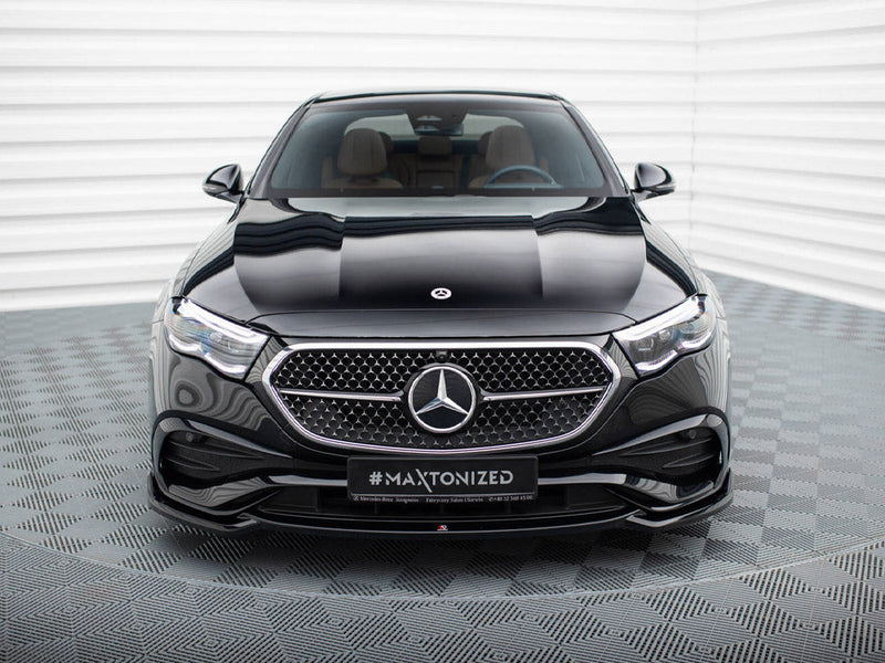Maxton Design - FRONT SPLITTER V.1 MERCEDES-BENZ E AMG-LINE W214