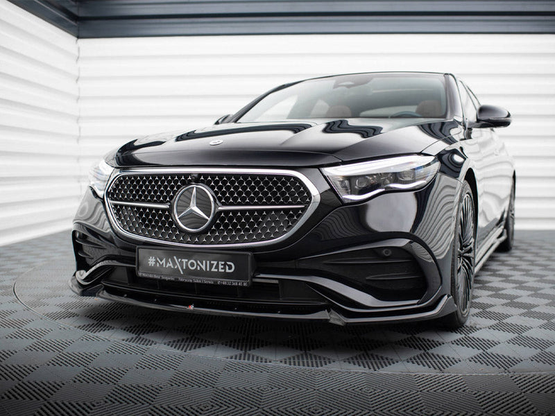 Maxton Design - FRONT SPLITTER V.2 MERCEDES-BENZ E AMG-LINE W214