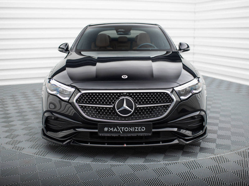 Maxton Design - FRONT SPLITTER V.2 MERCEDES-BENZ E AMG-LINE W214
