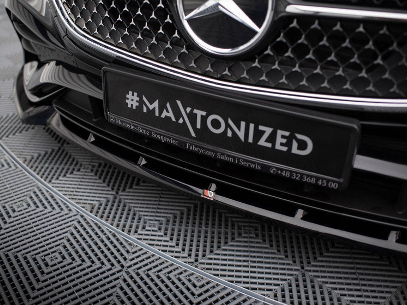 Maxton Design - FRONT SPLITTER V.2 MERCEDES-BENZ E AMG-LINE W214