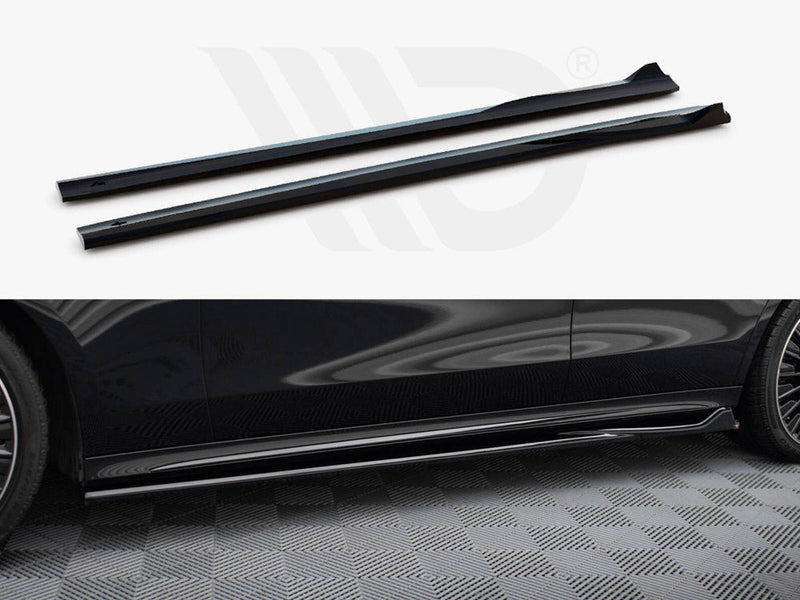 Maxton Design - SIDE SKIRTS DIFFUSERS MERCEDES-BENZ E AMG-LINE W214