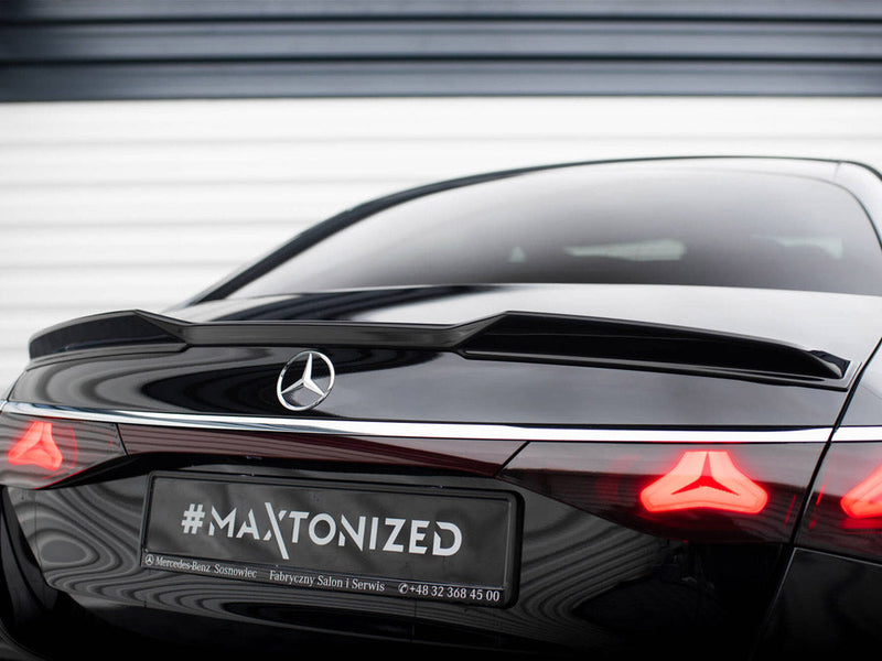 Maxton Design - SPOILER CAP 3D MERCEDES-BENZ E SEDAN AMG-LINE W214