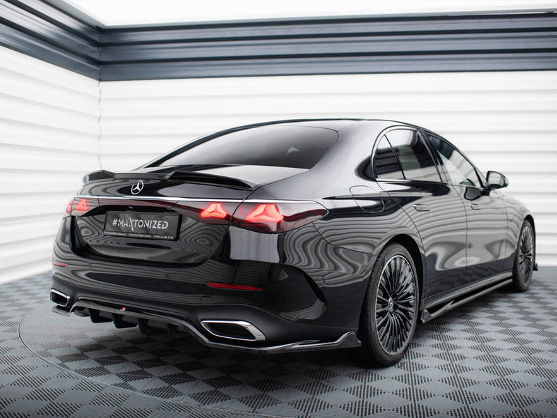 Maxton Design - SPOILER CAP 3D MERCEDES-BENZ E SEDAN AMG-LINE W214