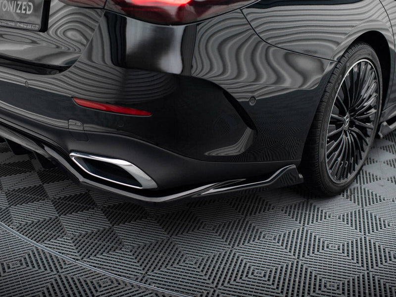 Maxton Design - CENTRAL REAR SPLITTER (VERTICAL BARS) MERCEDES-BENZ E AMG-LINE W214